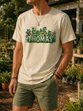 Thomas Vegetable Garden T-Shirt – Personalised Gardener Graphic Tee