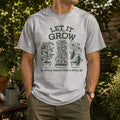 Let It Grow T-Shirt – Vintage Vegetable Gardening Graphic Tee