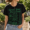 Grow Your Own Food T-Shirt – Vegetable Gardening Graphic Tee