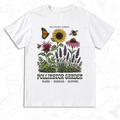 Pollinator Garden T-Shirt – Bee, Butterfly and Wildflower Gardening Tee