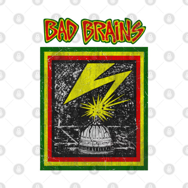 Test - Bad Brains - Vintage T-Shirt
